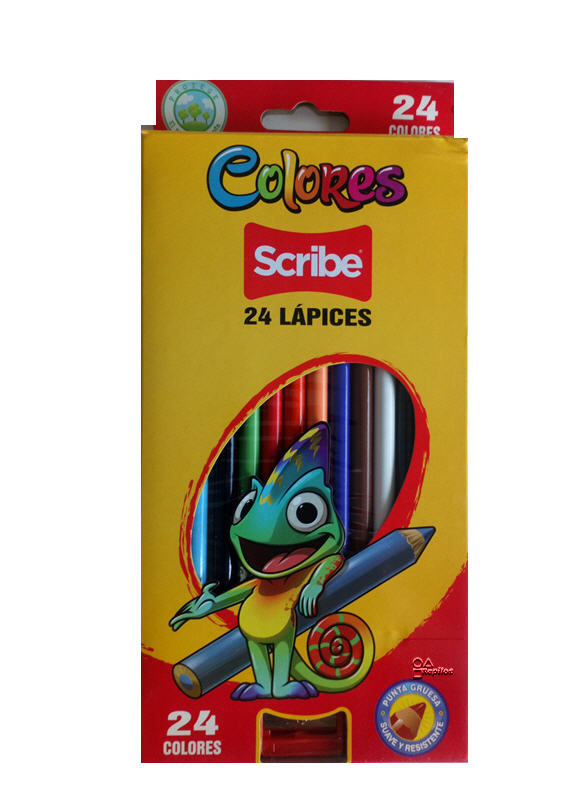 Colores Scribe Unipunta X24 – De La Mano Con Tus Hij@s